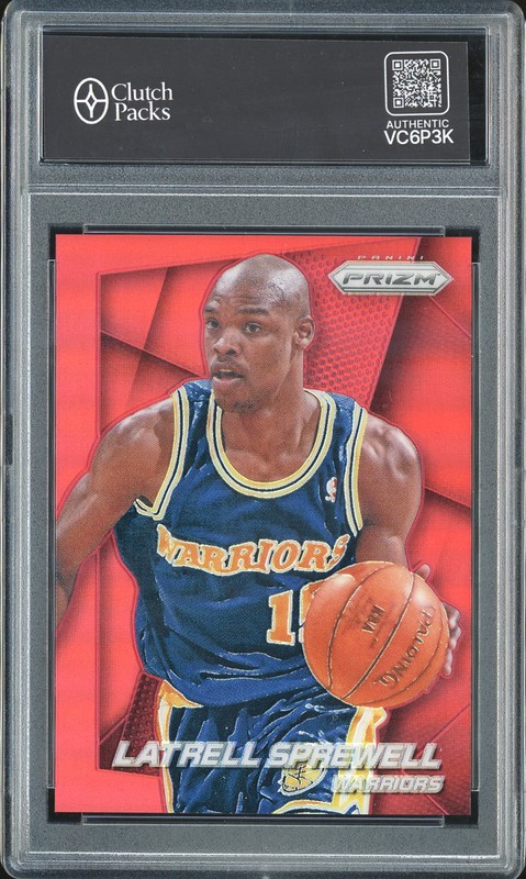 2014-15 Panini Prizm Latrell Sprewell #155 Red Prizm /49