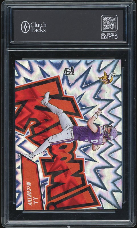 2024 Panini Absolute Kaboom! J.J. McCarthy #13