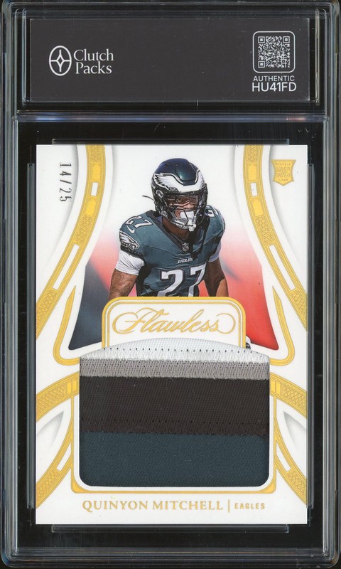 2024 Panini Flawless Quinyon Mitchell #FRP-QML Patch /25