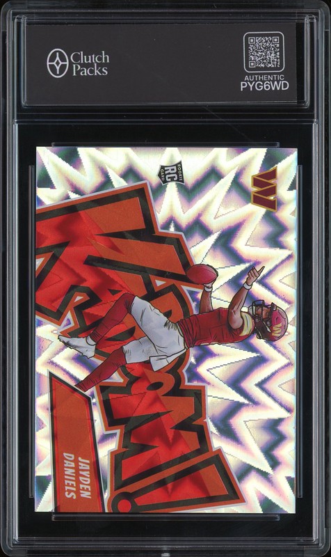 2024 Panini Absolute Football Kaboom! Jayden Daniels #7