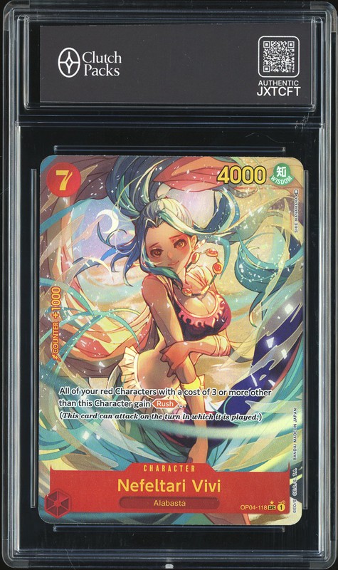 One Piece Nefeltari Vivi #OP04-118 Kingdoms of Intrigue SEC