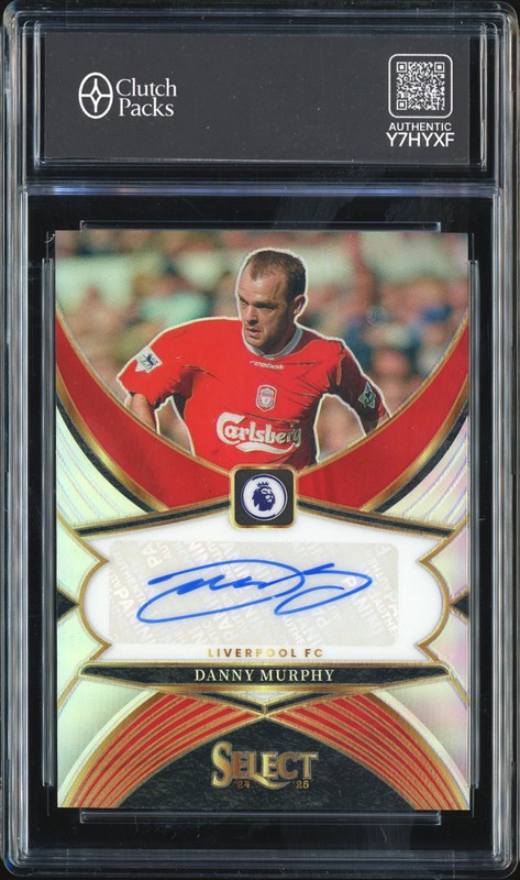 2024-25 Panini Select Premier League Soccer Signatures Danny Murphy #SS-DM Autograph